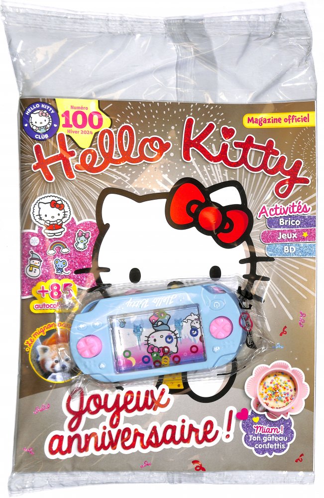 Numéro 100 magazine Hello Kitty Mon Amie