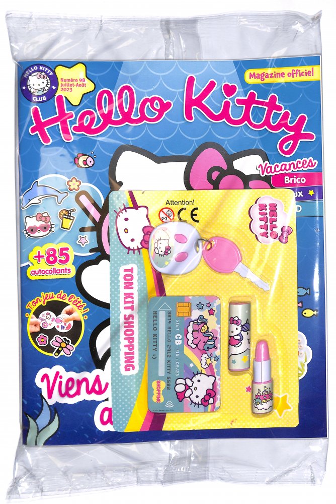 Numéro 98 magazine Hello Kitty Mon Amie