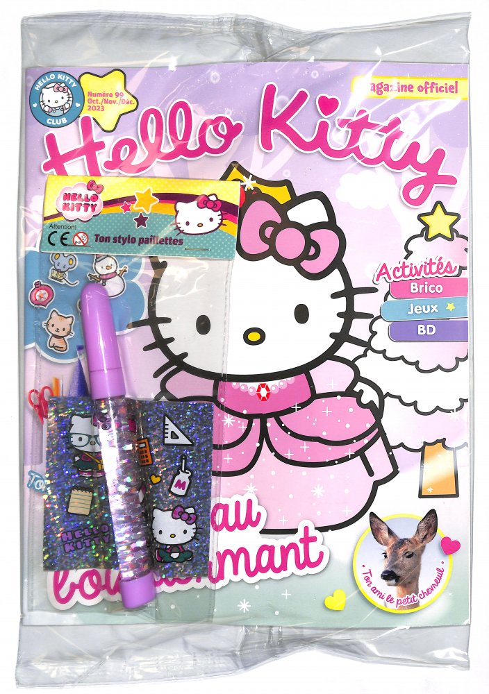 Numéro 99 magazine Hello Kitty Mon Amie