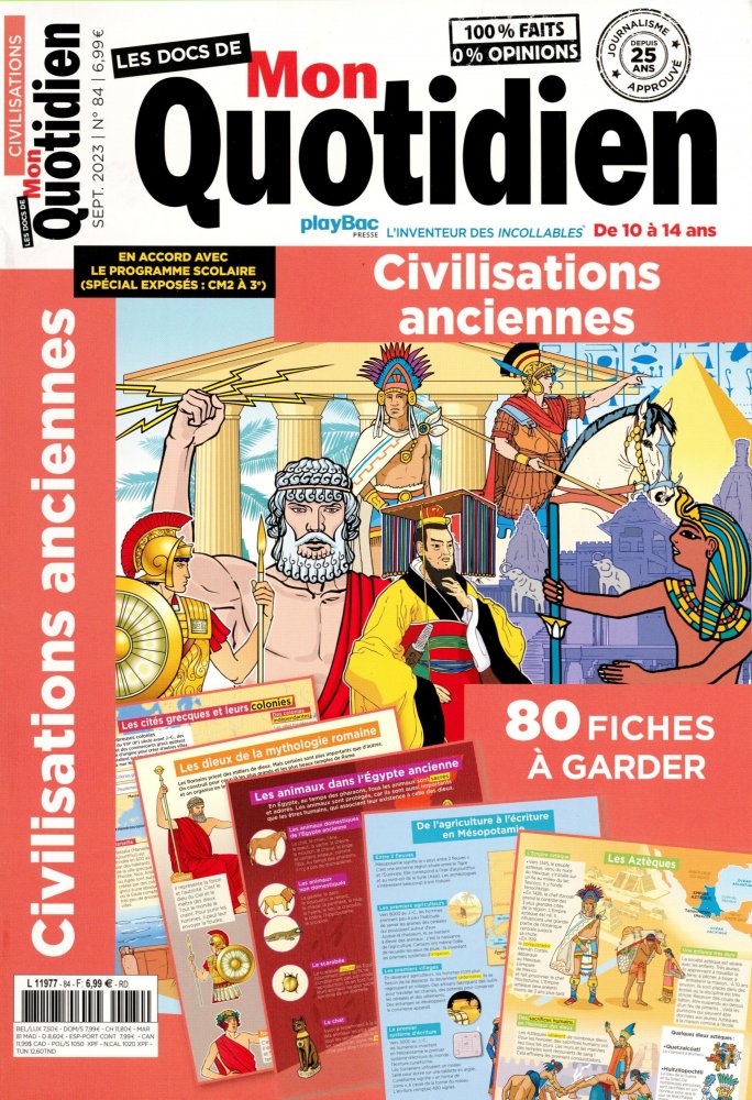 Numéro 84 magazine Les Docs De Mon Quotidien
