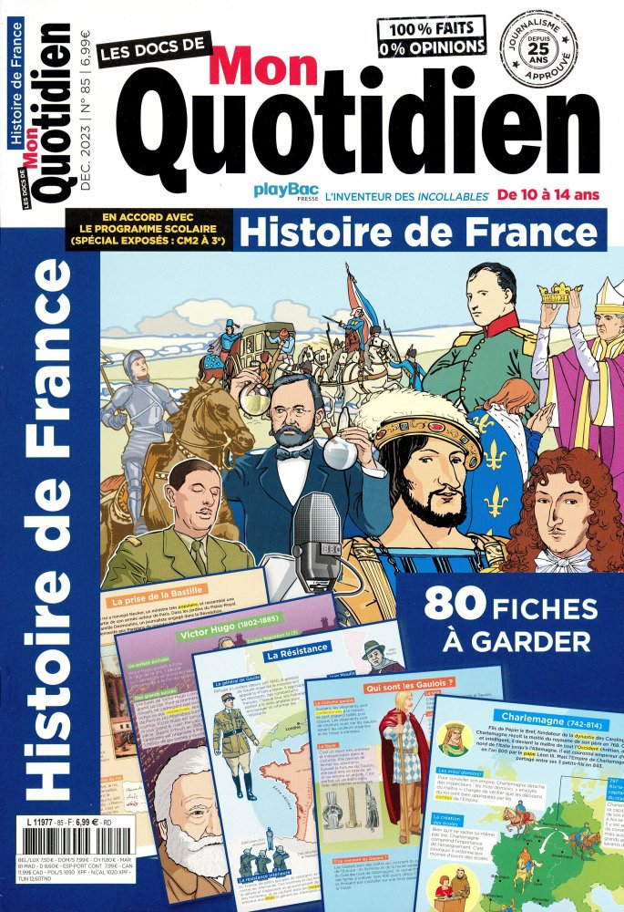 Numéro 85 magazine Les Docs De Mon Quotidien