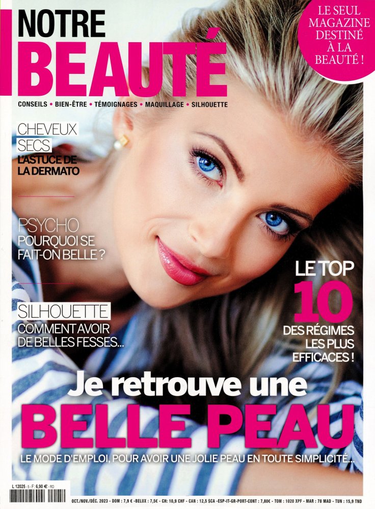Numéro 5 magazine Notre beauté