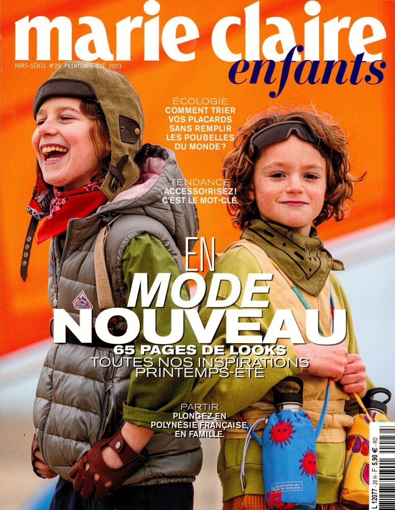 Numéro 26 magazine Marie Claire Hors-série Enfants