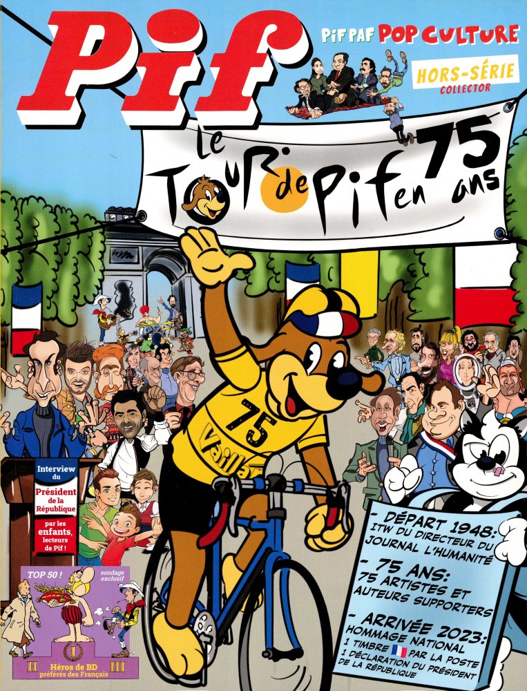 Numéro 6 magazine Pif Le Mag Hors-Série Collector