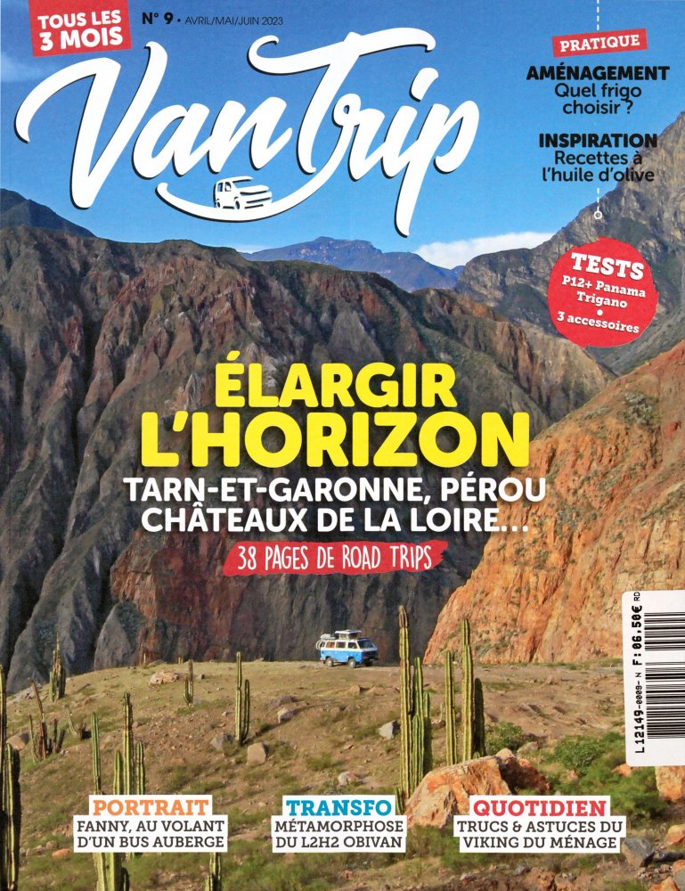 Numéro 9 magazine Van Trip