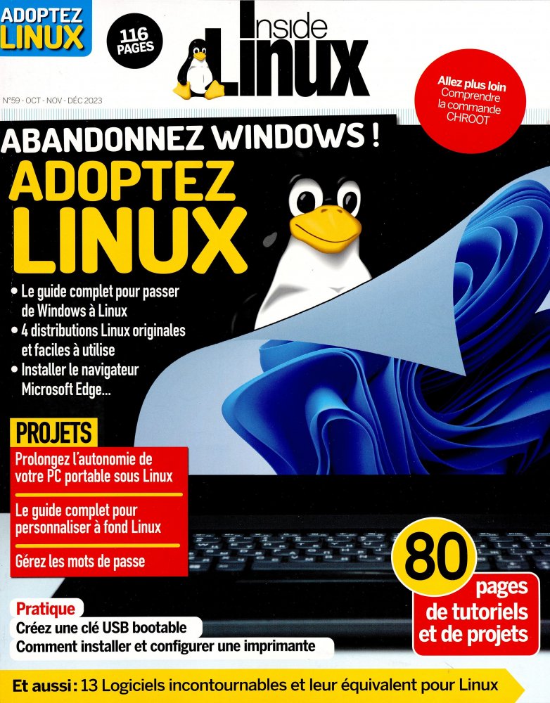 Numéro 59 magazine Linux Inside