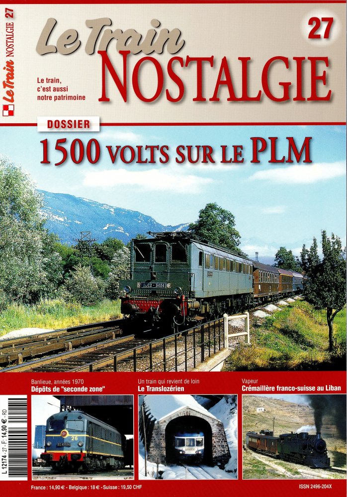 Numéro 27 magazine Le Train Nostalgie