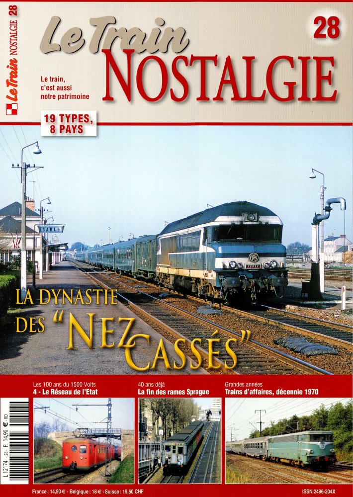 Numéro 28 magazine Le Train Nostalgie