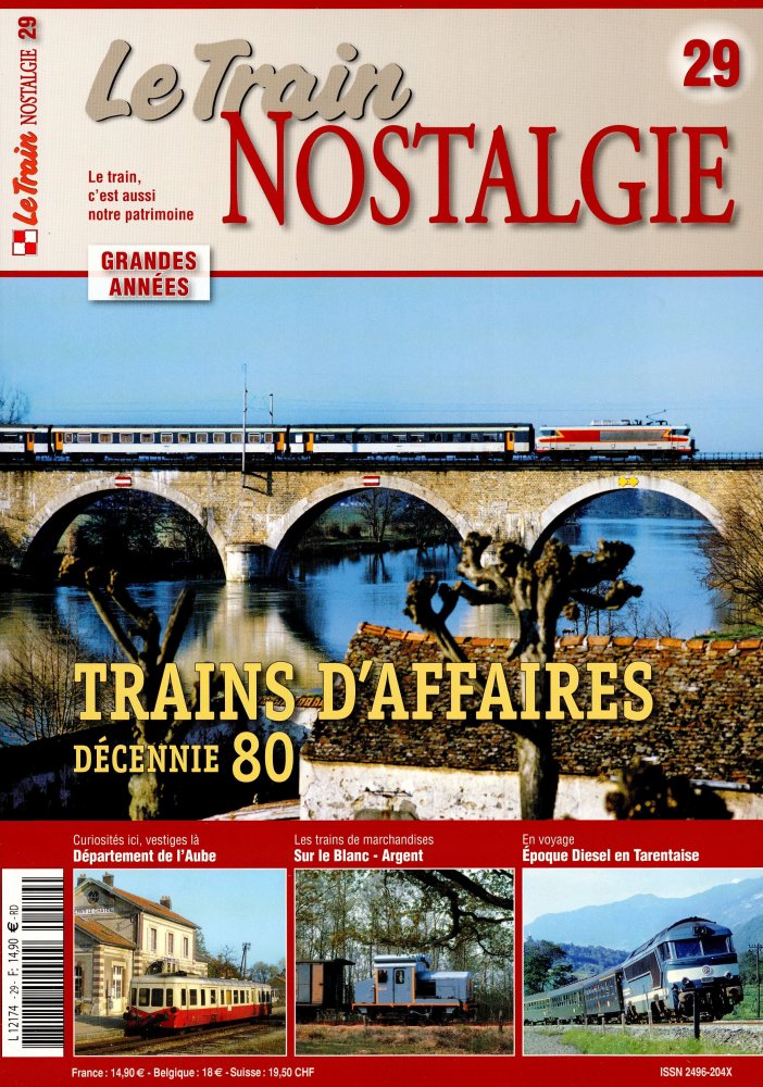 Numéro 29 magazine Le Train Nostalgie