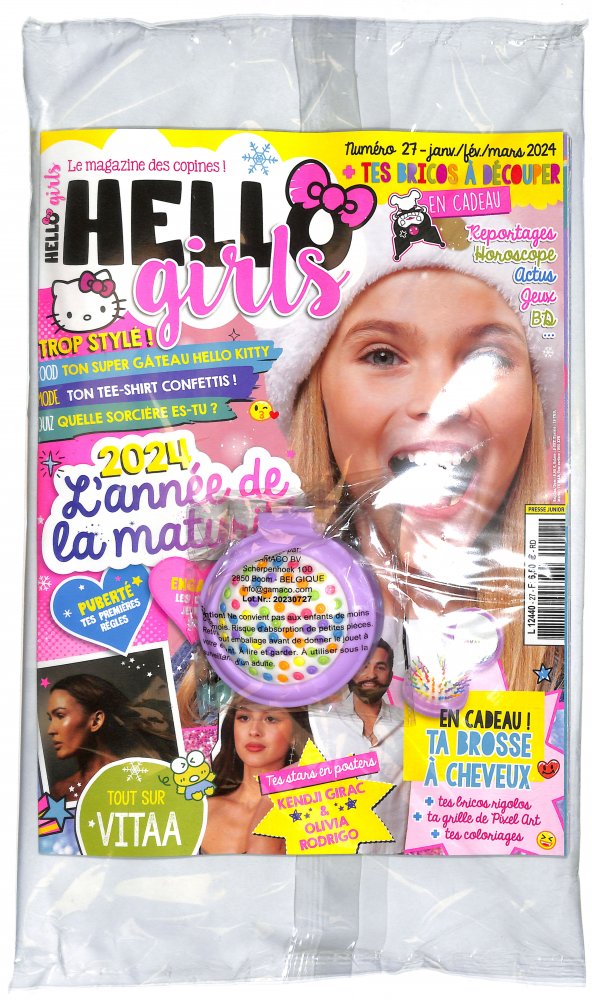 Numéro 27 magazine Hello Girls