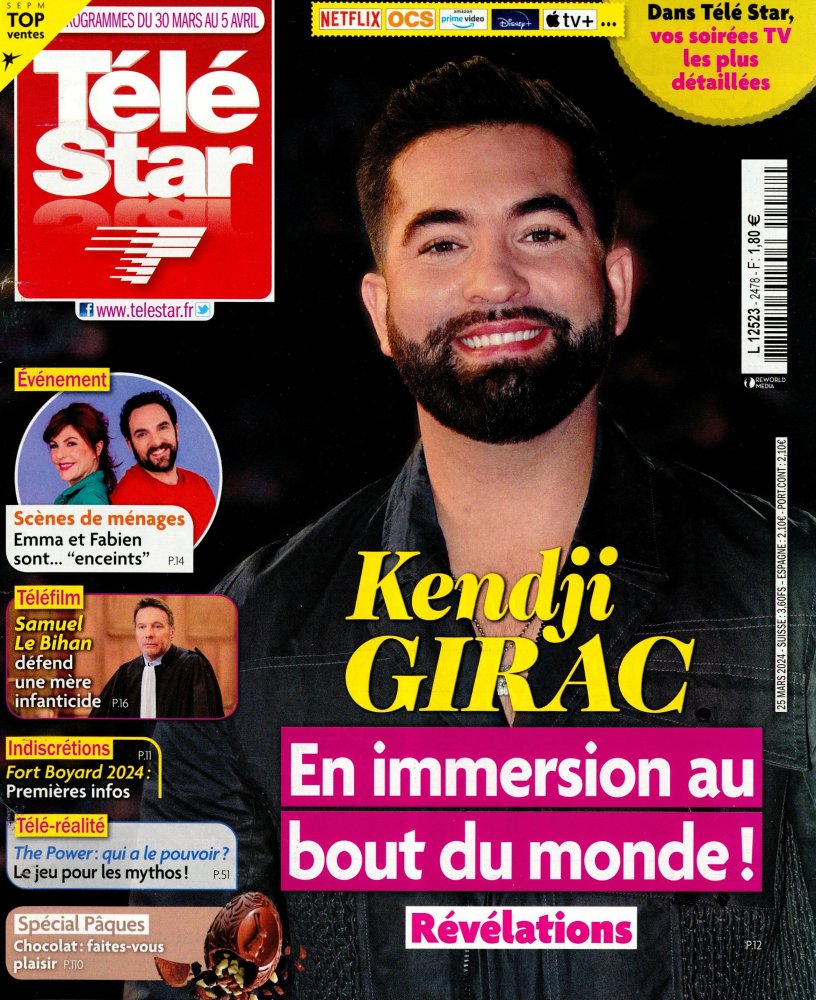 Numéro 2478 magazine Télé Star