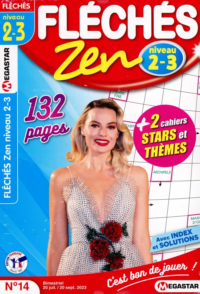 Numéro 14 magazine MG Fléchés Zen Niv. 2-3