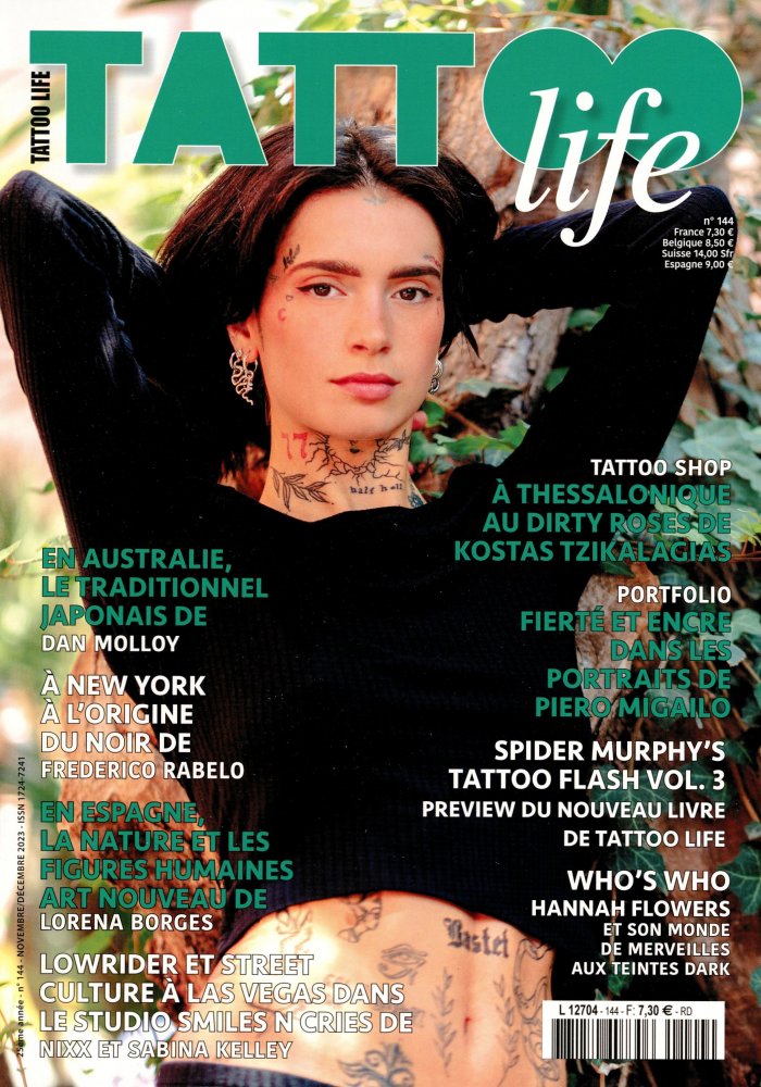 Numéro 144 magazine Tattoo Life