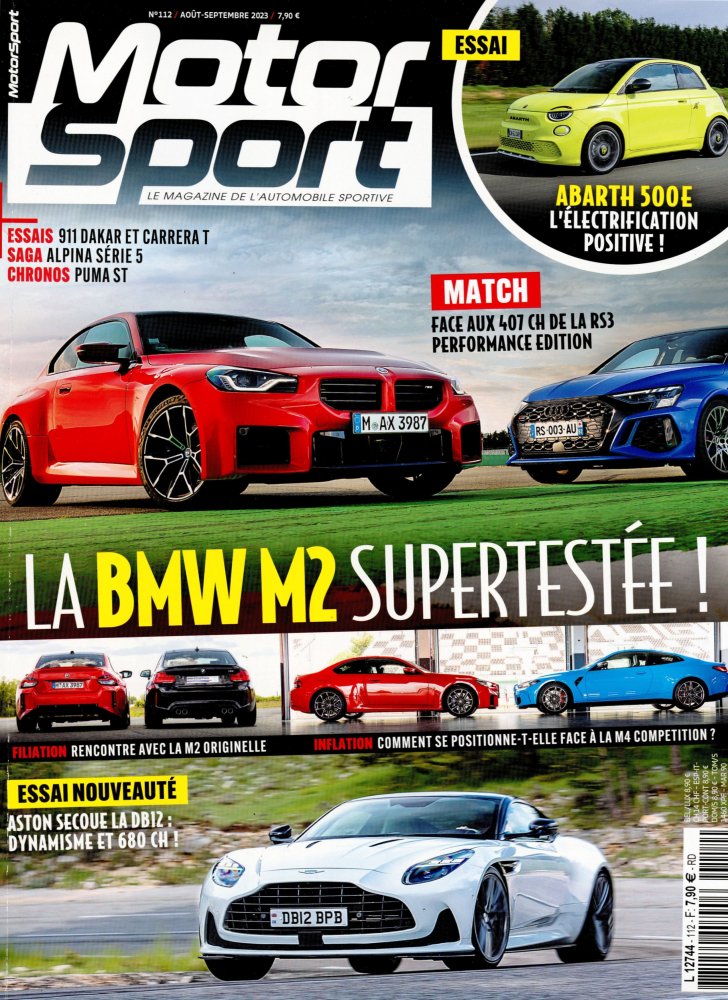 Numéro 112 magazine Motor Sport
