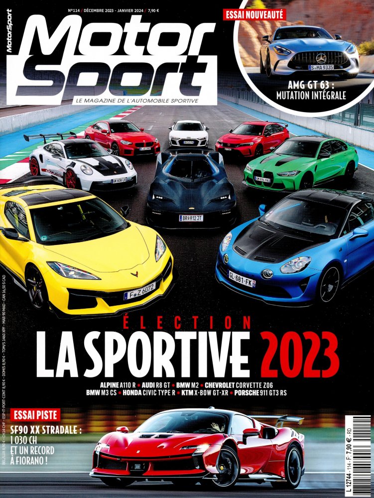 Numéro 114 magazine Motor Sport