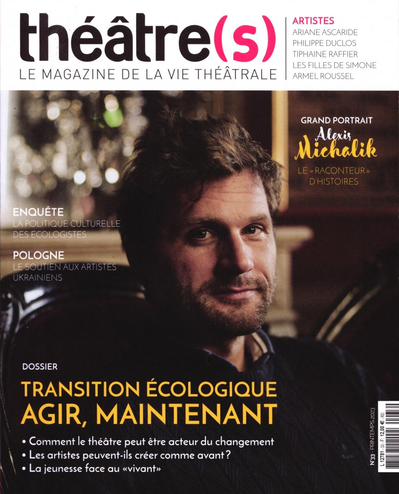 Numéro 33 magazine Théâtre(s)