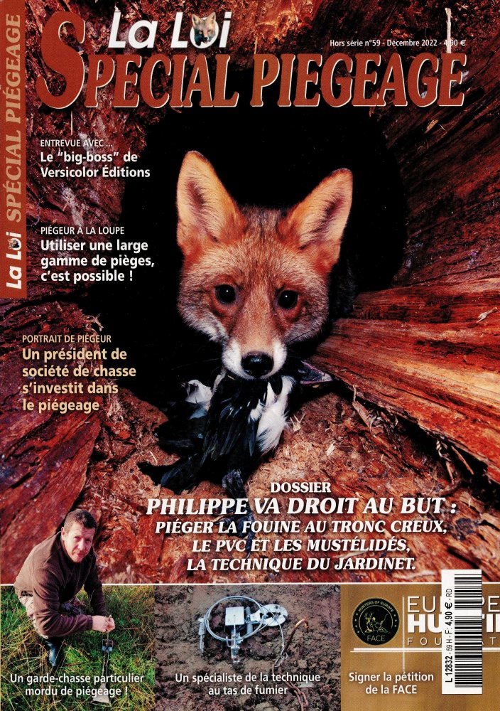 Numéro 59 magazine Nos Chasses Hors-Série Spécial Pièges