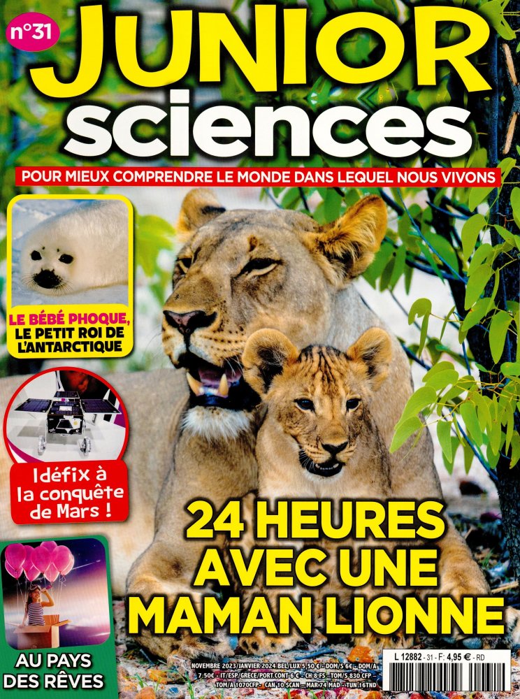 Numéro 31 magazine Junior Sciences
