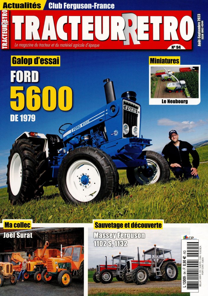 Numéro 94 magazine Tracteur Rétro
