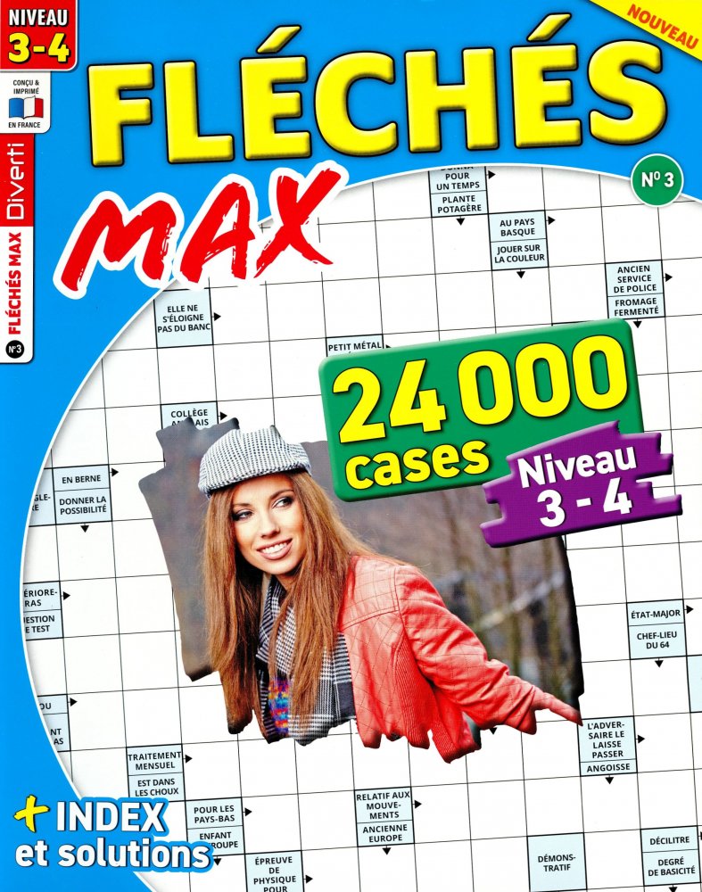 Numéro 3 magazine Diverti Fléchés Max - Niv 3-4