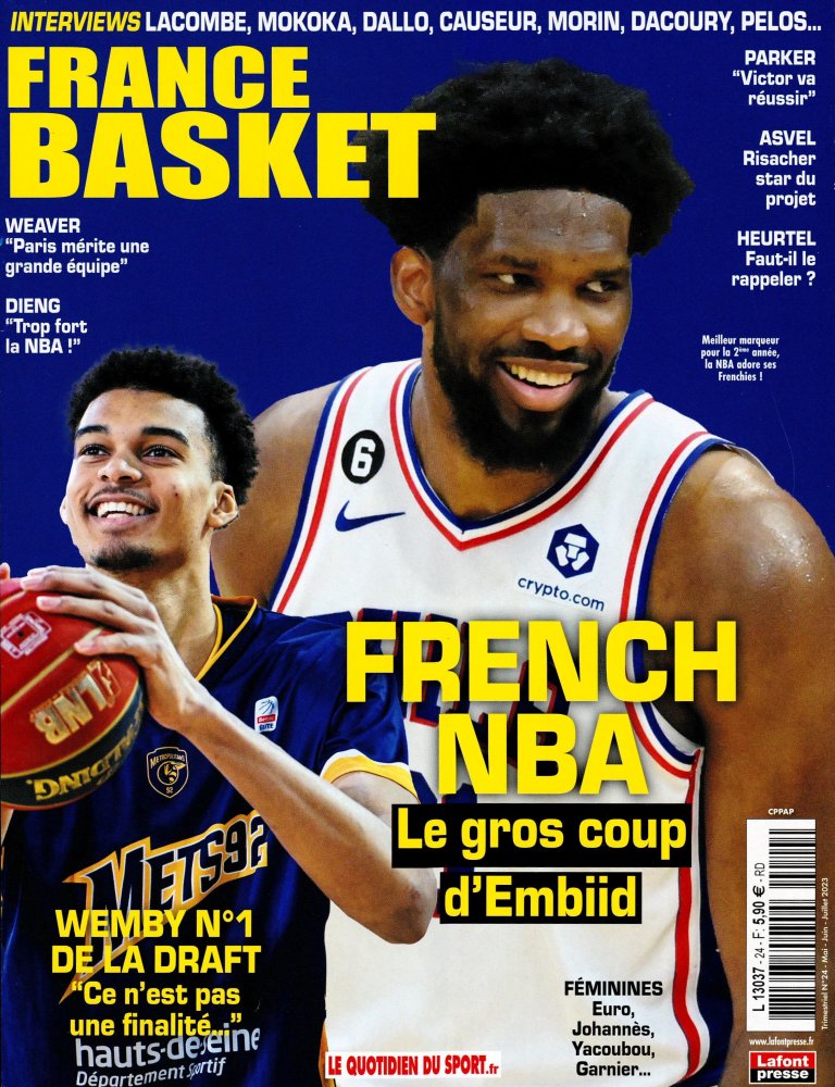 Numéro 24 magazine France Basket