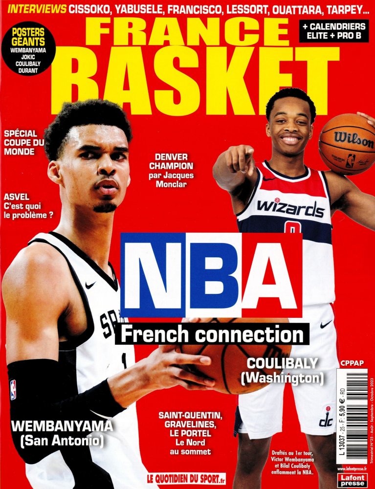 Numéro 25 magazine France Basket