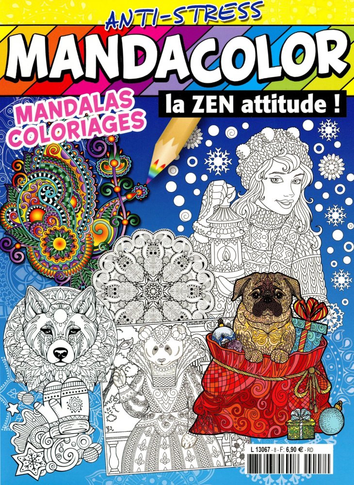 Numéro 8 magazine Mandacolor Anti-Stress