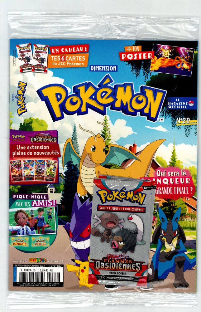 Numéro 20 magazine Dimension Pokemon