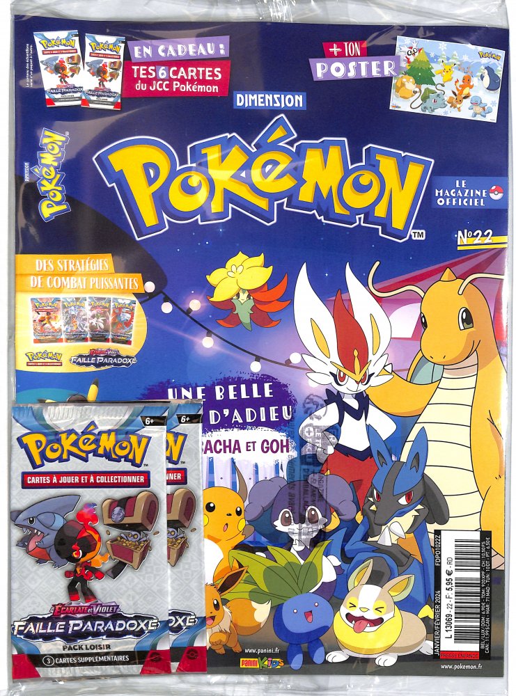 Numéro 22 magazine Dimension Pokemon