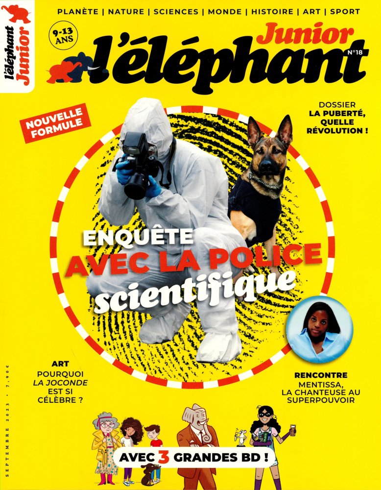 Numéro 18 magazine L'Éléphant Junior
