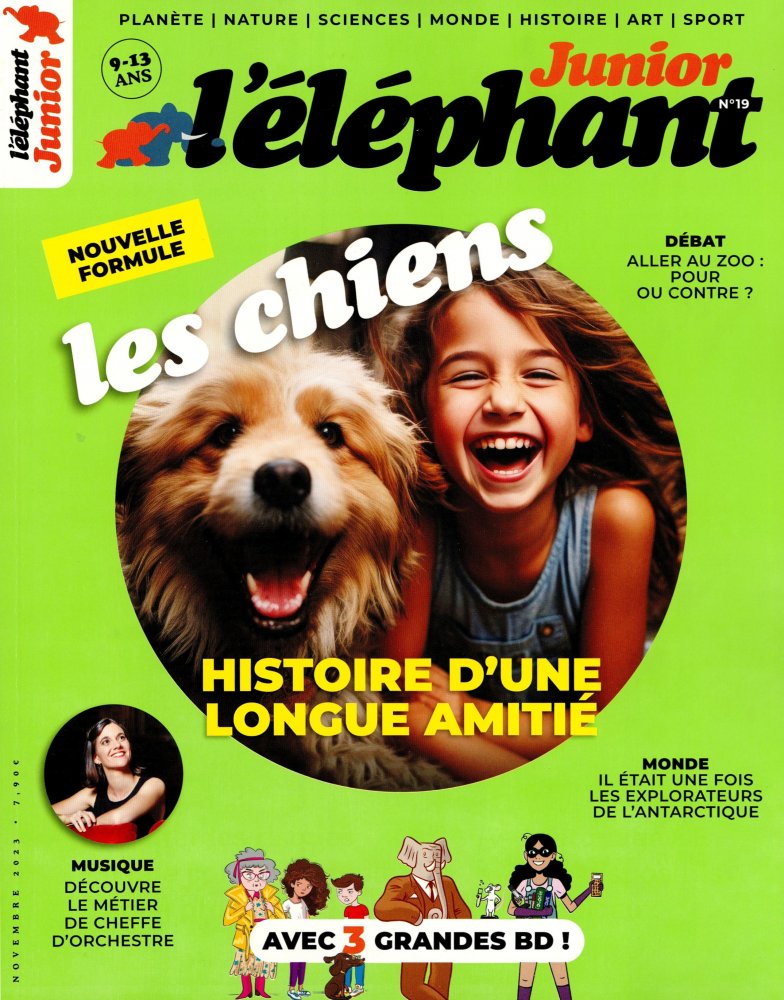 Numéro 19 magazine L'Éléphant Junior