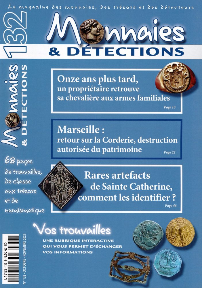 Numéro 132 magazine Monnaies & Détections