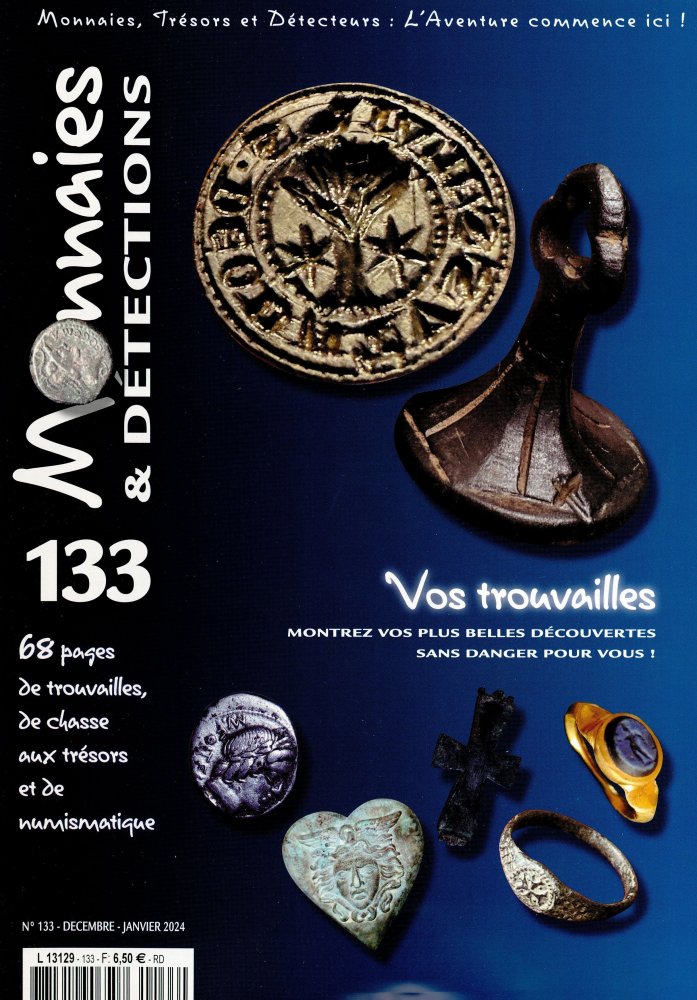 Numéro 133 magazine Monnaies & Détections