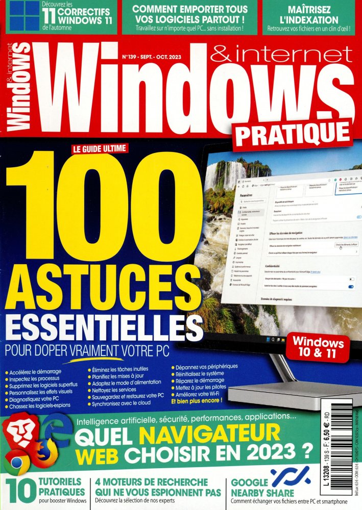 Numéro 139 magazine Windows & Internet Pratique