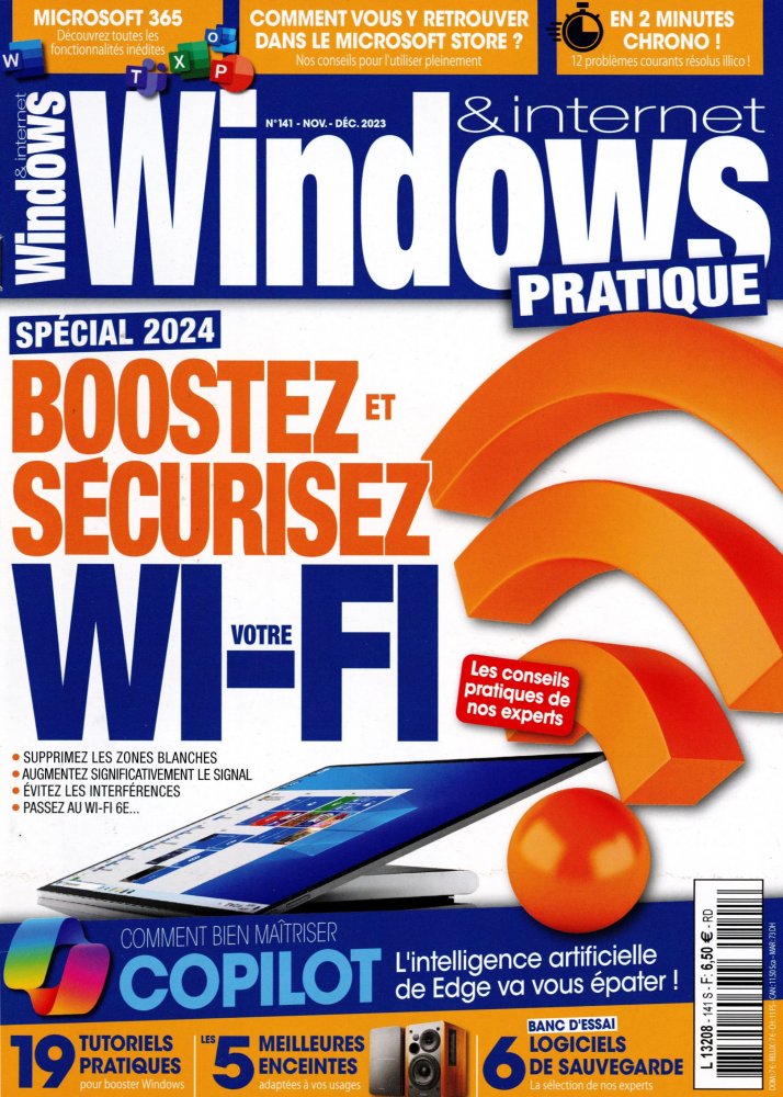 Numéro 141 magazine Windows & Internet Pratique