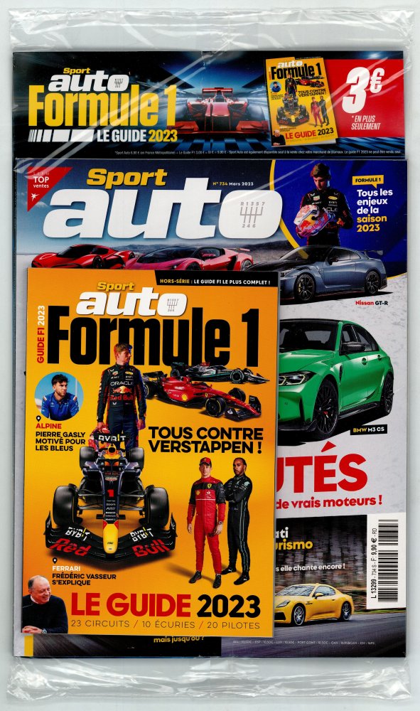Numéro 734 magazine Sport Auto + Livre