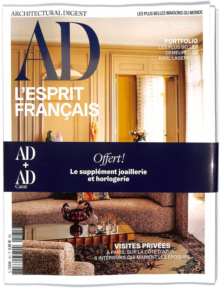 Numéro 181 magazine AD Architectural Digest