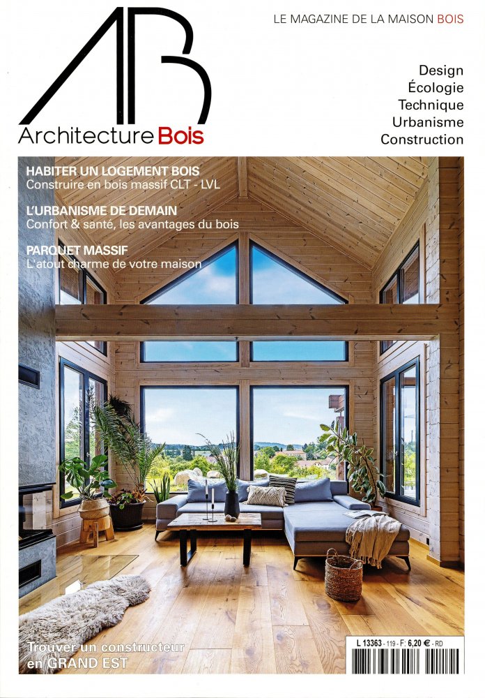 Numéro 119 magazine Architecture Bois