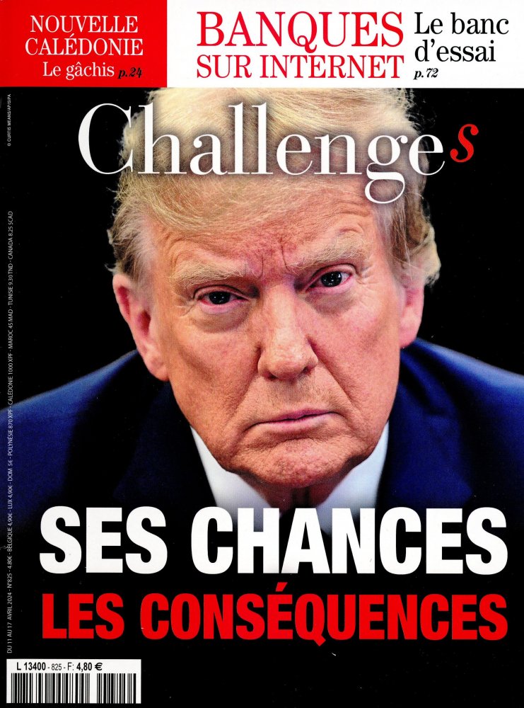 Numéro 825 magazine Challenges