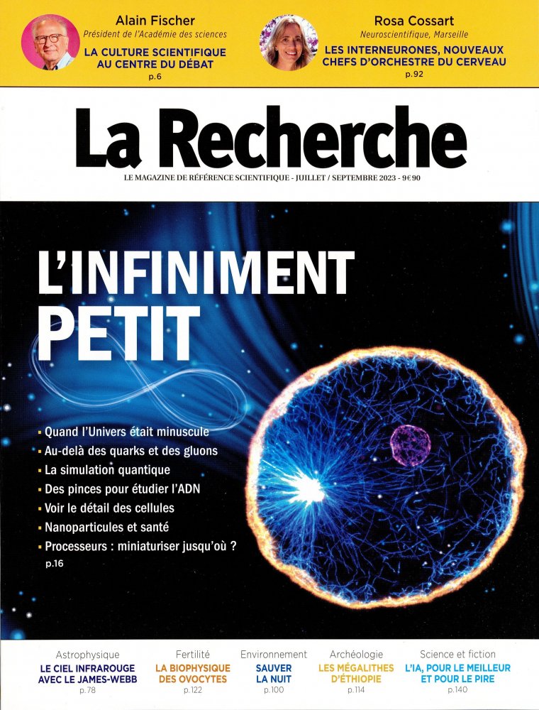 Numéro 574 magazine La Recherche