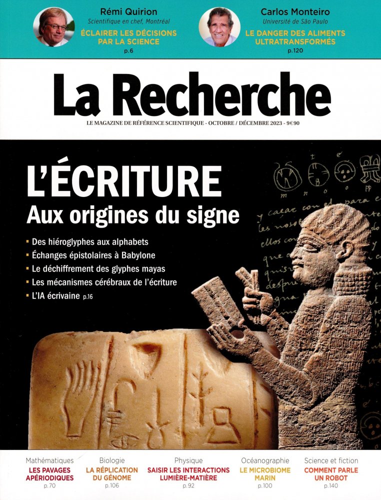 Numéro 575 magazine La Recherche