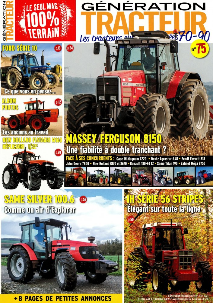 Numéro 75 magazine Génération Tracteur