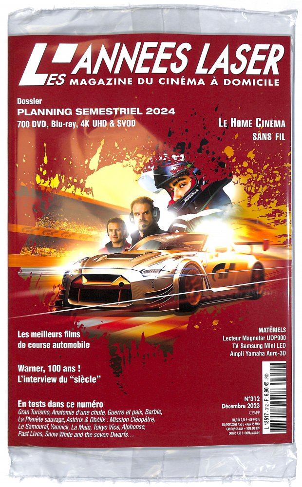 Numéro 312 magazine Les Années Laser