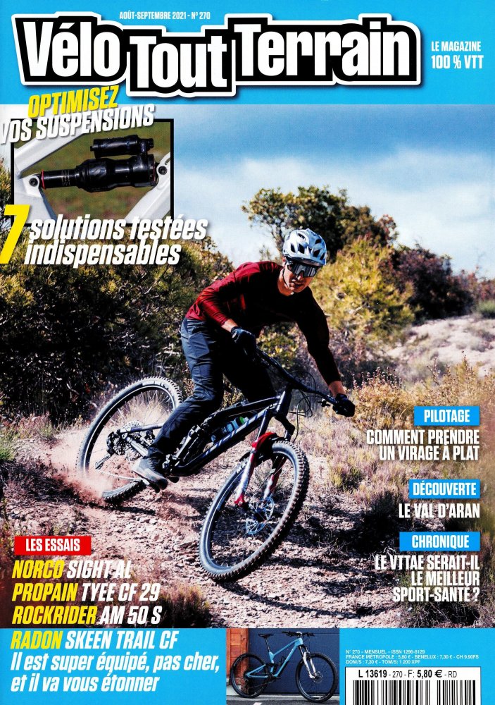Numéro 270 magazine Vélo Tout Terrain