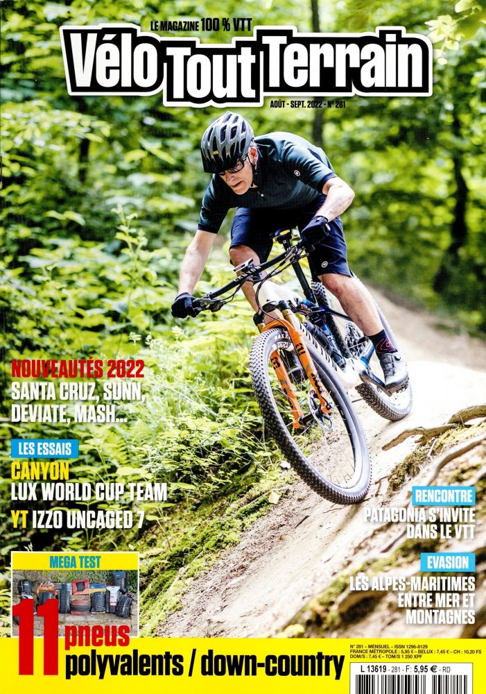 Numéro 281 magazine Vélo Tout Terrain