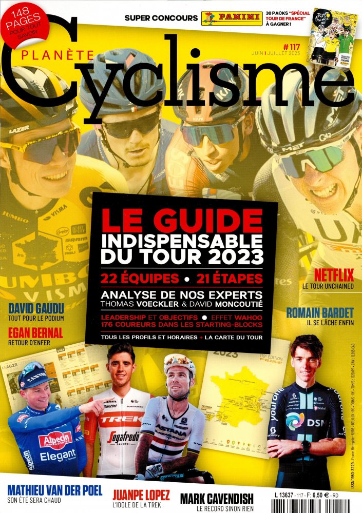 Numéro 117 magazine Planète Cyclisme
