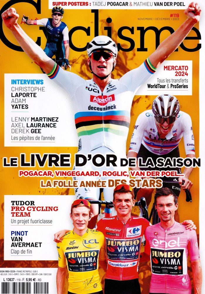 Numéro 119 magazine Planète Cyclisme