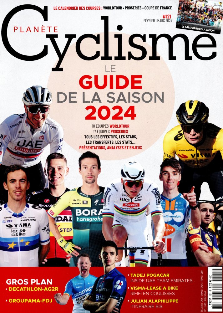 Numéro 121 magazine Planète Cyclisme