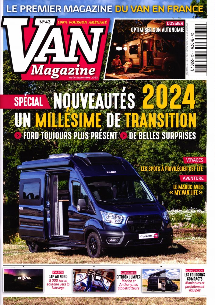Numéro 43 magazine Van Magazine