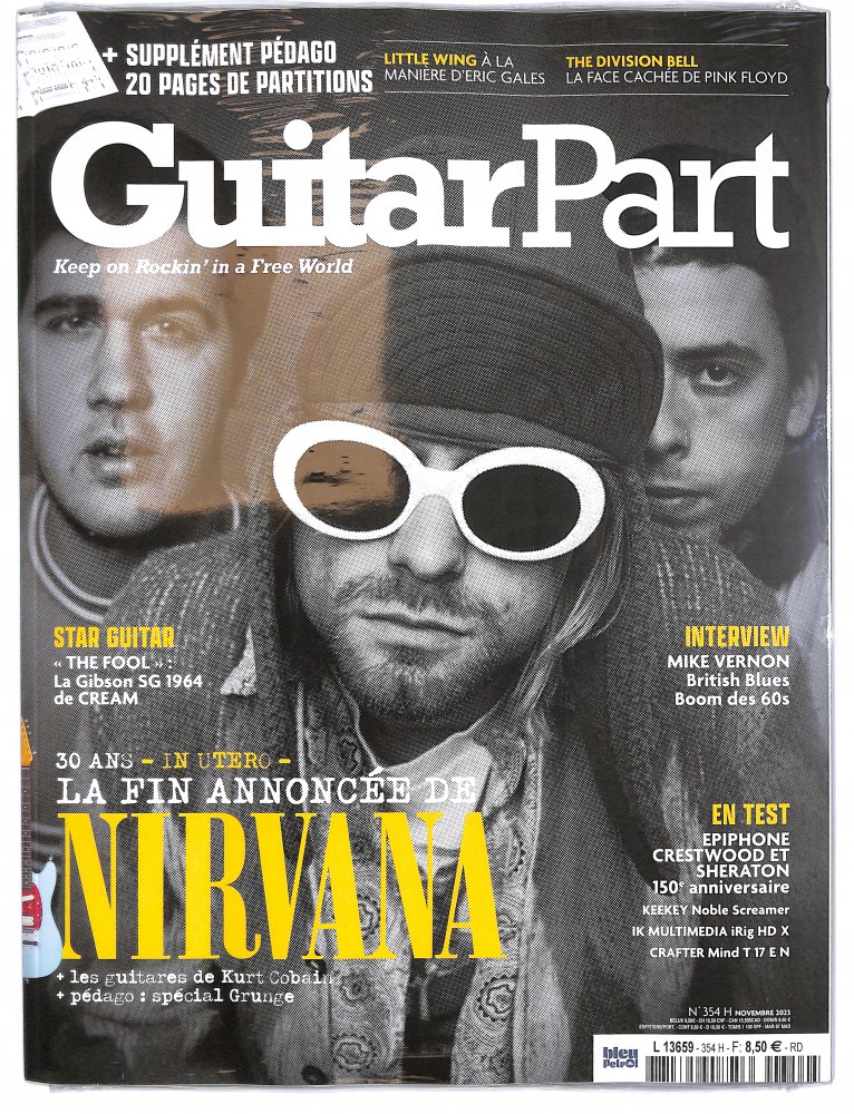 Numéro 354 magazine Guitar Part
